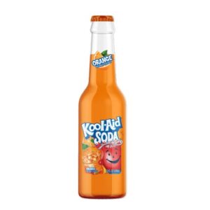 Kool-Aid Orange Soda 12oz Glass 12ct